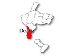 Localização no Concelho de Oliveira de Frades