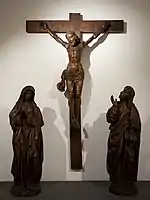 Calvário, séc. XVI, madeira, 215 x 135 cm, MNMC, Coimbra