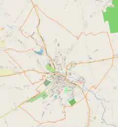 Localização de Opatów na Polónia