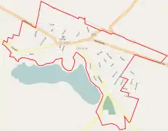 Localização de Ostroróg na Polónia