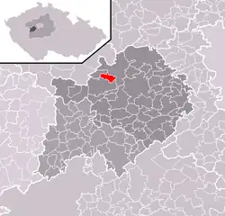 Localização de Otročiněves