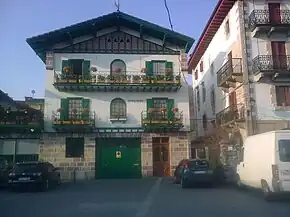 Praça Jaun de Altzate em Vera de Bidasoa