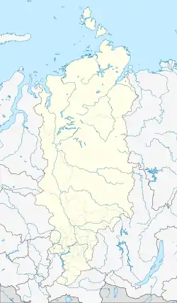 Lago Taimir está localizado em: Krai de Krasnoyarsk
