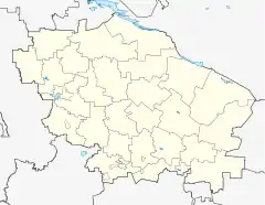 Localização de Mineralnie Vodi