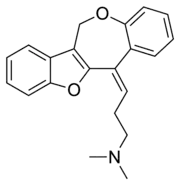 Estrutura química de Oxetorona