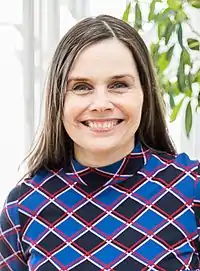 Katrín Jakobsdóttir(2017–2024)1 de fevereiro de 1976&nbsp;(48&nbsp;anos)
