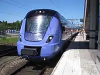 Tráfego regional em Hässleholm