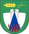 Brasão de armas de Příbram na Moravě
