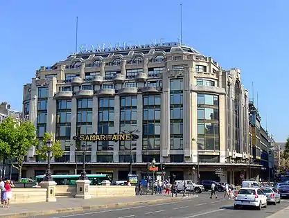 Loja de departamentos La Samaritaine, de Henri Sauvage, Paris, (1925-28)