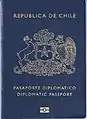 Passaporte diplomático chileno de 2013