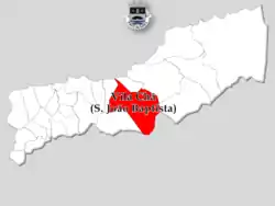 Localização no Concelho de Ponte da Barca