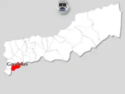 Localização no Concelho de Ponte da Barca