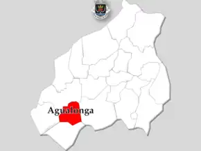 Localização no município de Paredes de Coura