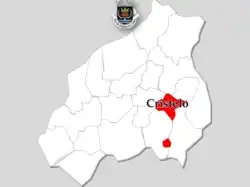 Localização no Concelho de Paredes de Coura