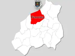 Localização no Concelho de Paredes de Coura