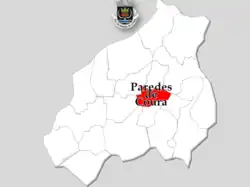 Localização no Concelho de Paredes de Coura