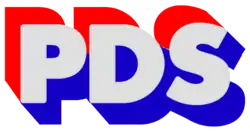Logo do extinto Partido Democrático Social