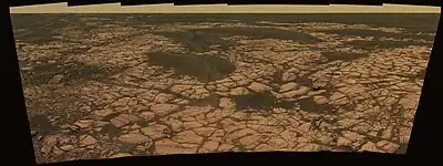 Afloramento "Olympia" na margem noroeste de Erebus