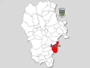 Localização no Concelho de Ponte de Lima