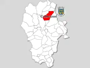 Localização no município de Ponte de Lima