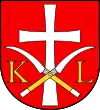 Brasão de armas de Kocmyrzów-Luborzyca