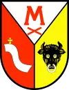 Brasão de armas de Mykanów