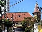 Palacete Baruel, visto da Rua Paulo Golçalves