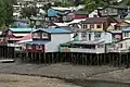 Palafitas em Chiloé.