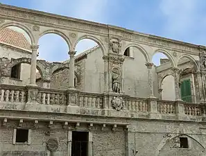 Palácio renascentista de Sylos-Calò (1.ª metade do século XVI), em Bitonto, onde funciona a Galeria Nacional da Apúlia