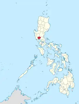 Pampanga na Luzon Central  Coordenadas : 15°4'N, 120°40'E