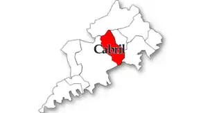 Localização no município de Pampilhosa da Serra