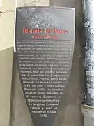 Painel História de Paris"Atentado Fieschi"