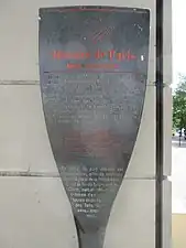 Painel História de Paris Boulevard du Crime.