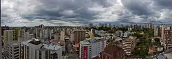 Vista panorâmica de Bento Gonçalves em 2018