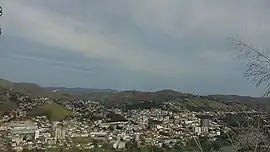 Área central de Barra do Piraí