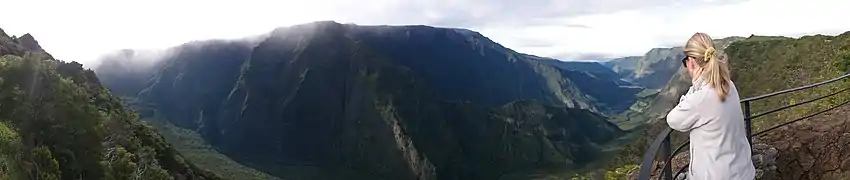 Vista panorâmica de Nez de Boeuf