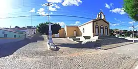 Panorama da área central da cidade.