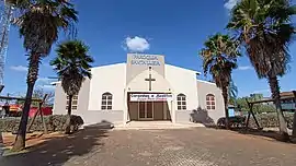 Paróquia Santa Luzia no centro de Aragoiânia