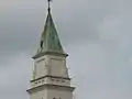 Detalhe da torre da Paróquia de São Geraldo das Perdizes