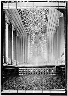 Grande saguão de quatro andares do Paramount Theatre, Oakland (1932)