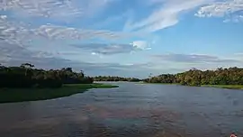 Paraná do Anamã, trecho do Rio Amazonas que dá o nome do município.