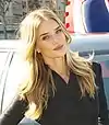 Colour photograph of Rosie Huntingdon-Whiteley in 2014