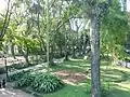 Interior do parque Jardim da Luz