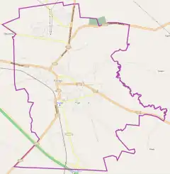 Localização de Pasłęk na Polónia