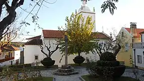 Vista aérea da vila