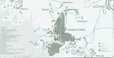 Mapa da cidade de Chake Chake