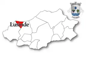 Localização no município de Penalva do Castelo