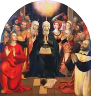 Autor desconhecido: Pentecostes, c. 1540 - 1550. Museu de Alberto Sampaio