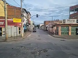 Vista de Porteirinha, em janeiro de 2023.
