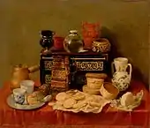 Natureza Morta com Caixa de Ébano na Hermitage, São Petersburgo